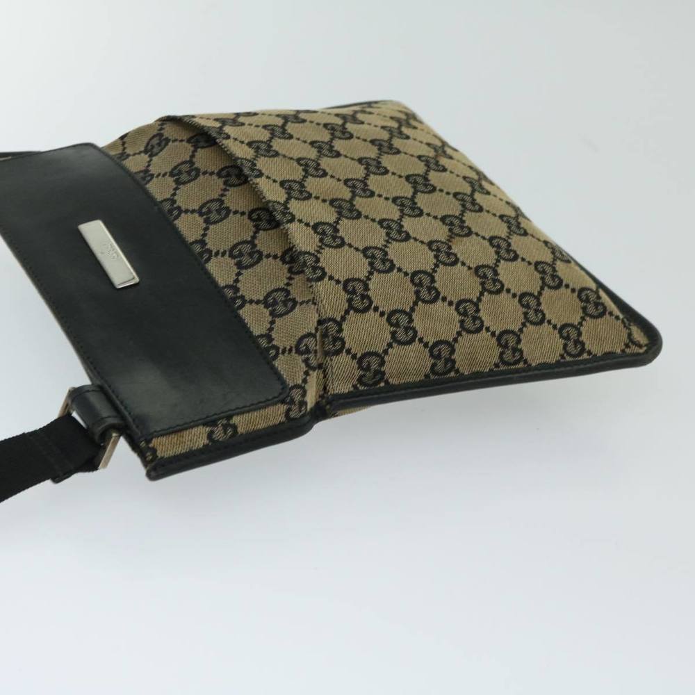 GUCCI GG Canvas Shoulder Bag Beige 019 0348 Auth 69364 - Picture 5 of 16